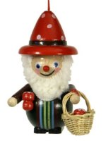 Mushroom Gatherer<br> Steinbach Ornament